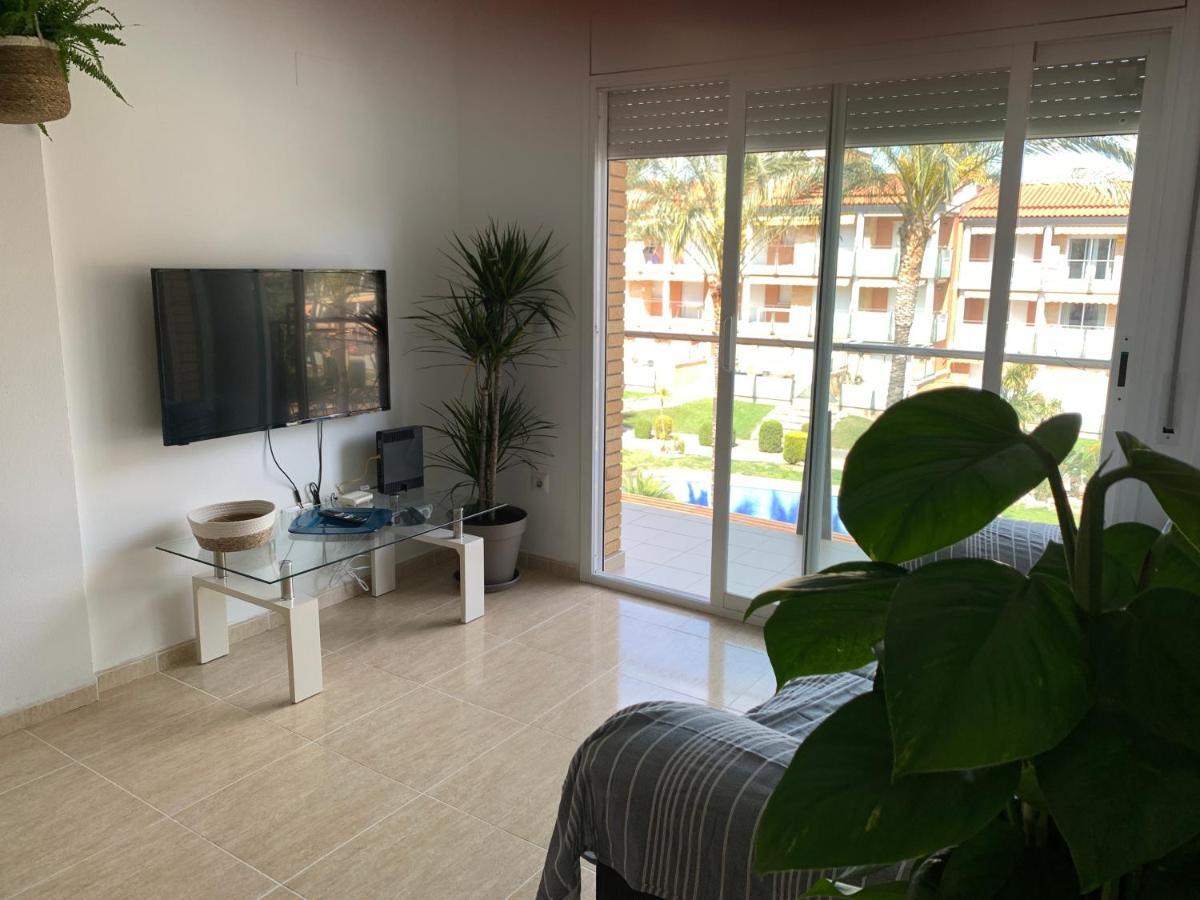Acogedor Apartamento Con Piscina En Vilafortuny, Cambrils Exterior foto